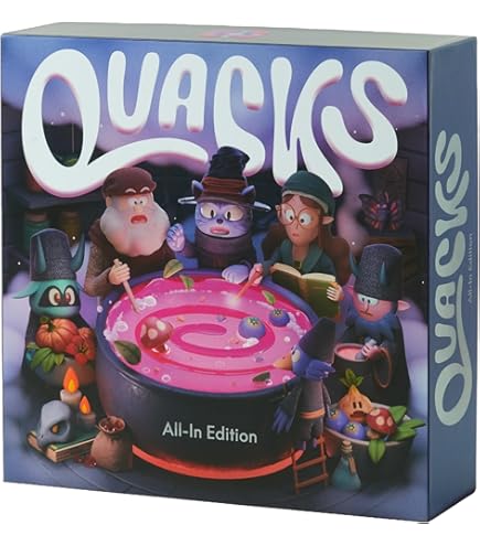 Amazon.com: Quacks Board Game – Formerly of Quedlinburg, The New